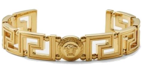 Versace Bracciale Rigido Medusa Greca 